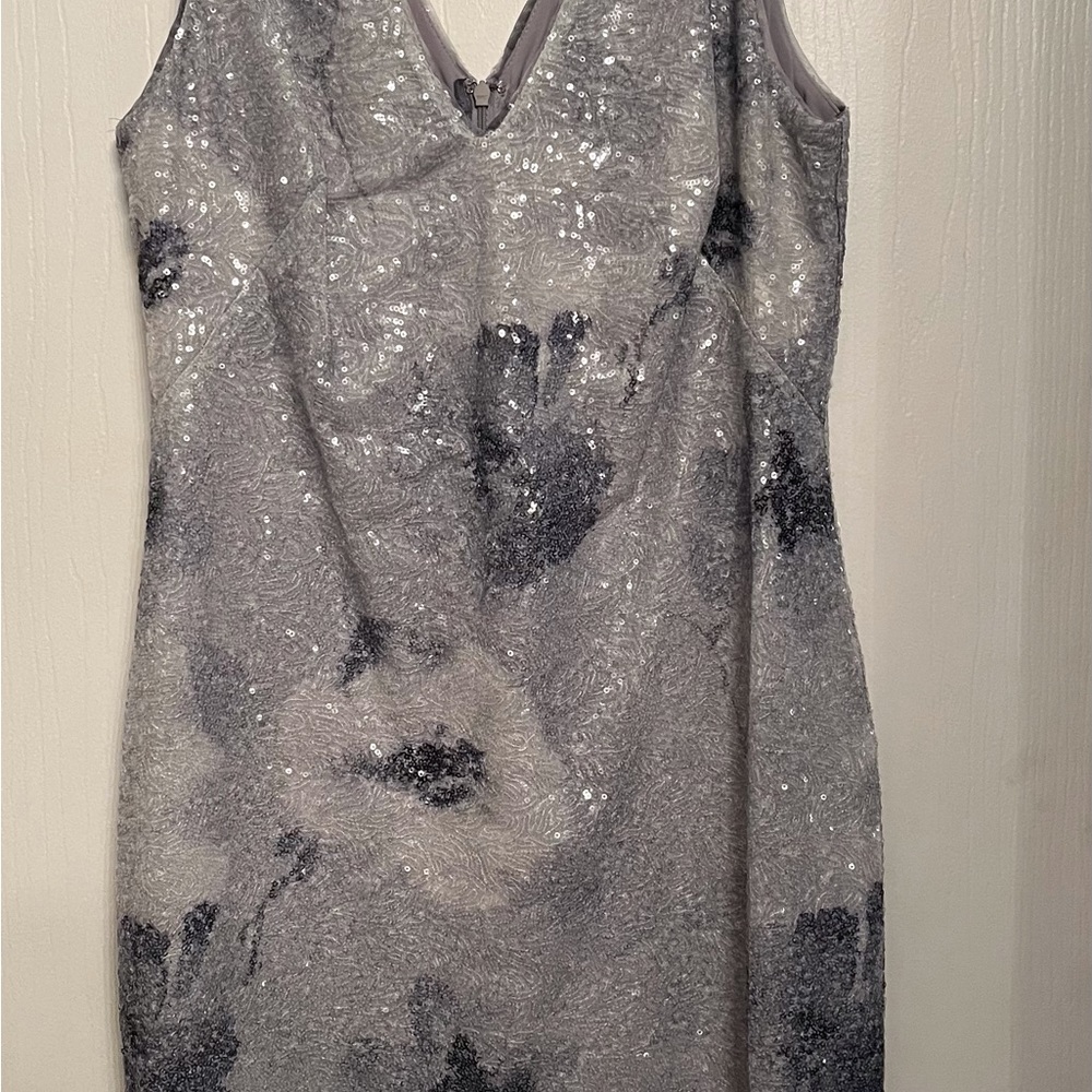 Ralph Lauren sequined V-neck cocktail dress